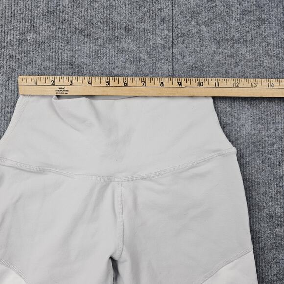 Alo Yoga Leggings Womens Small Gray Colorblock High Waist Yoga Athletic Sheila - Picture 3 of 7